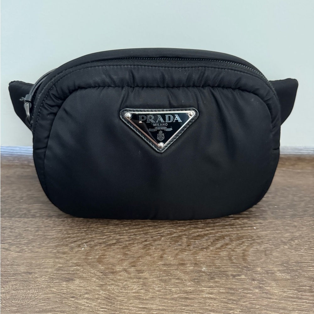 Prada Puffer Crossbody Belt Bag